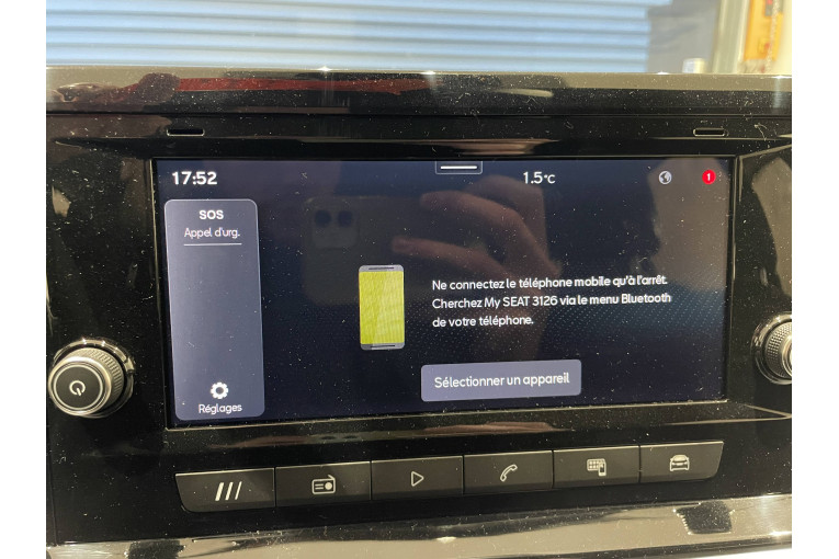 SEAT Ibiza 1.0 EcoTSI 115 ch S/S DSG7 occasion Épinal 17