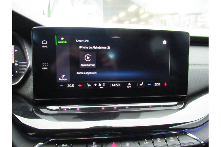 SKODA Octavia 2.0 TDI 150 ch DSG7 occasion Épinal 15