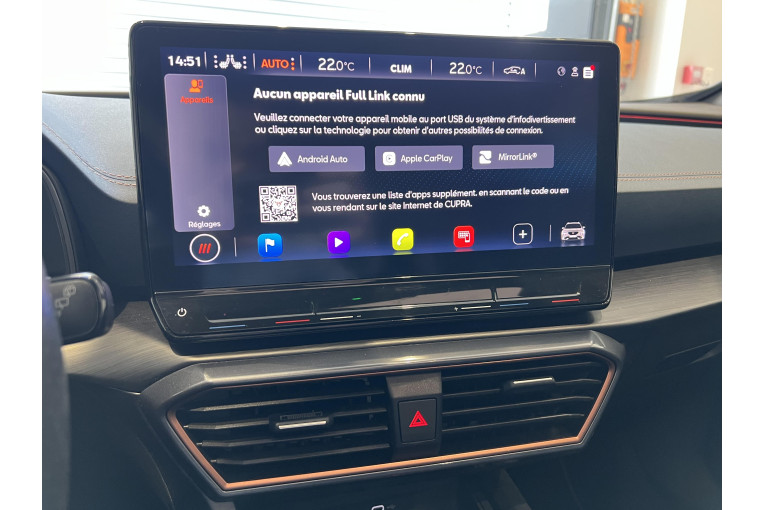 CUPRA Formentor 1.5 TSI 150 ch DSG7 occasion Épinal 17