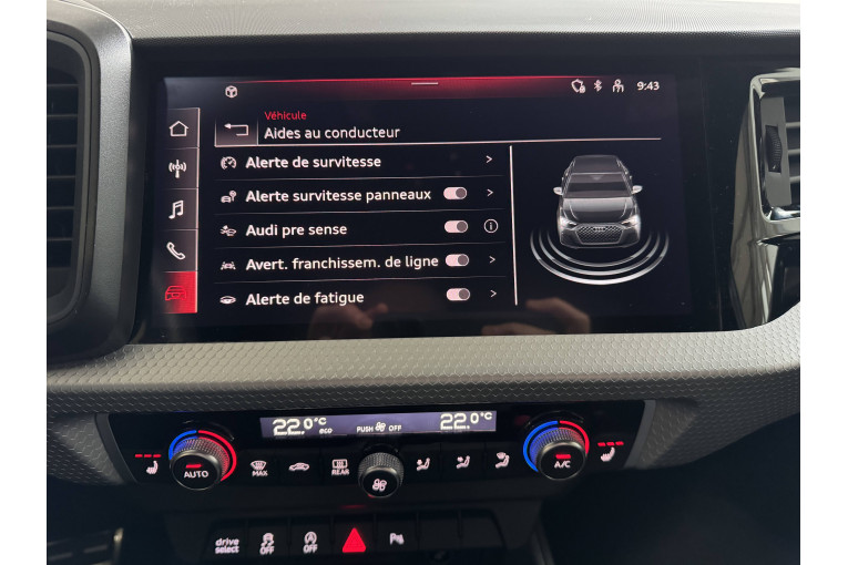 AUDI A1 Sportback 30 TFSI 110 ch S tronic 7 occasion Sausheim 20