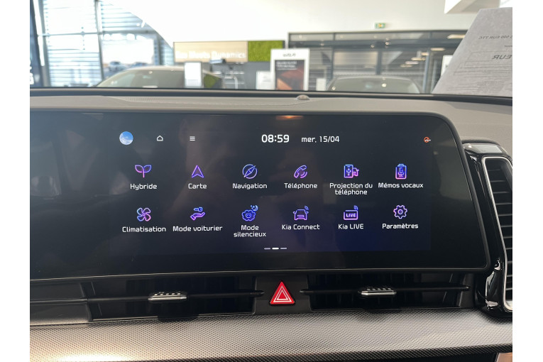 KIA Sportage 1.6 T-GDi 210ch ISG Hybride BVA6 4x2 occasion Chenôve 11