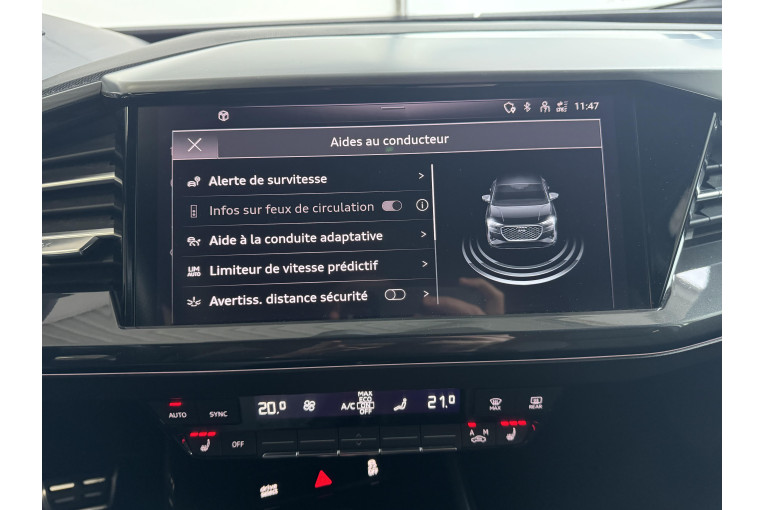 AUDI Q4 e-tron Sportback 40 204 ch 82 kWh occasion Sausheim 29