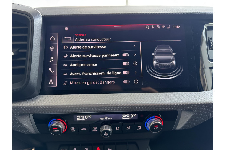 AUDI A1 Sportback 30 TFSI 116 ch S tronic 7 occasion Sausheim 22