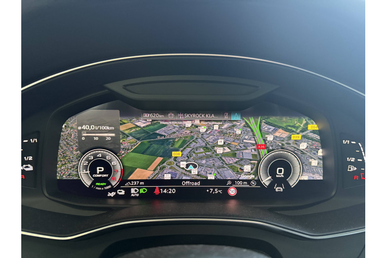 AUDI A6 50 TFSIe 299 ch S tronic 7 Quattro occasion Sausheim 39