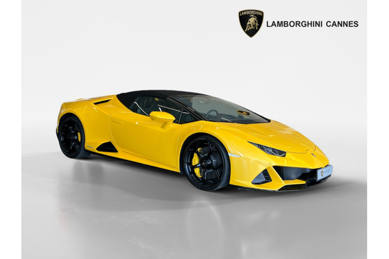 LAMBORGHINI Huracan Evo Spyder 5.2 V10 640 4WD LDF7 occasion Le cannet 7
