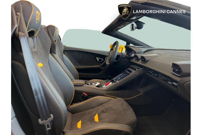 LAMBORGHINI Huracan Evo Spyder 5.2 V10 640 4WD LDF7 occasion Le cannet 11