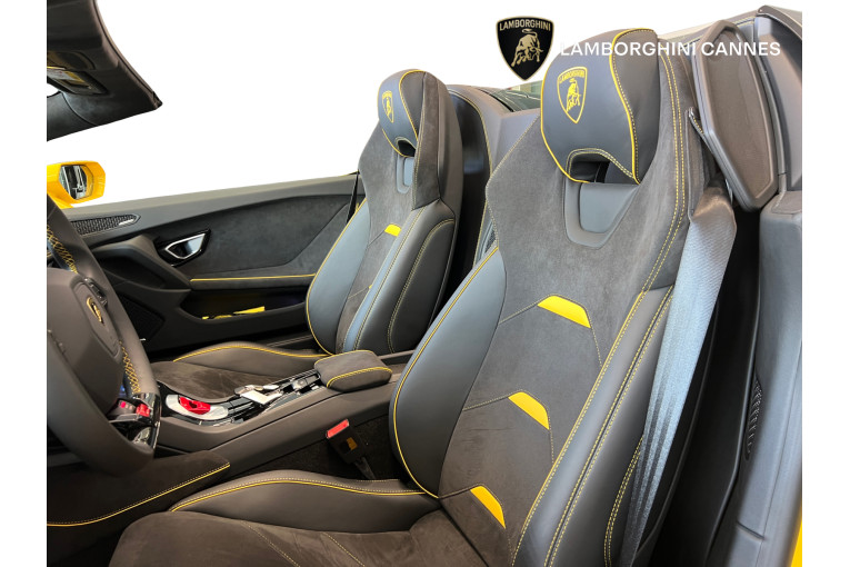 LAMBORGHINI Huracan Evo Spyder 5.2 V10 640 4WD LDF7 occasion Le cannet 14