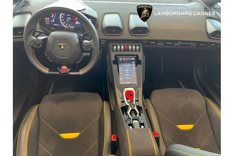 LAMBORGHINI Huracan Evo Spyder 5.2 V10 640 4WD LDF7 occasion Le cannet 15