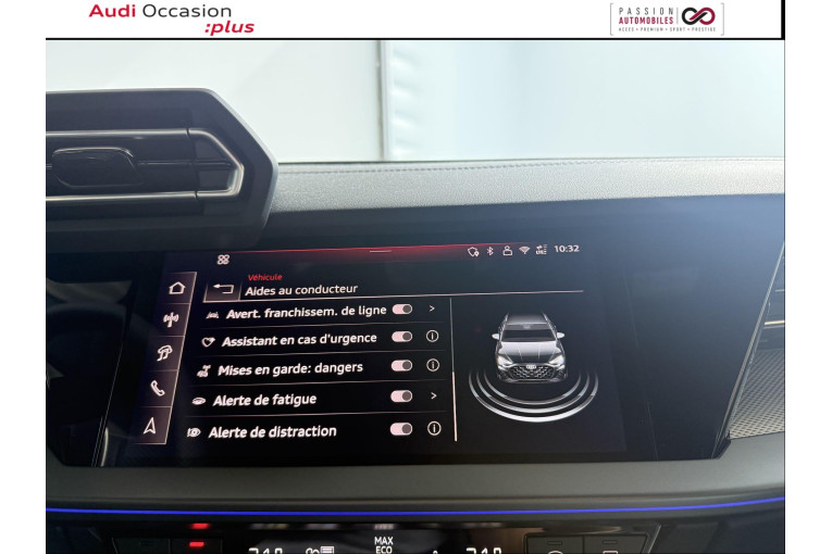 AUDI A3 Sportback TFSI e Hybride rechargeable 204 S tronic 6 occasion Sausheim 17