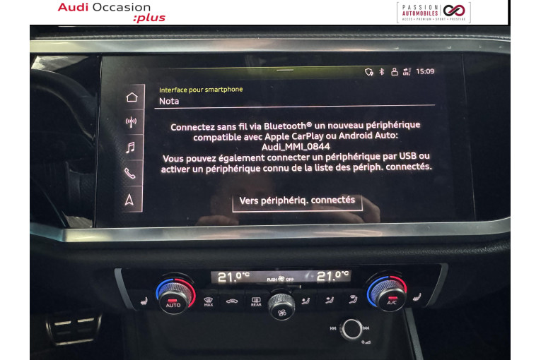 AUDI Q3 Sportback 45 TFSIe  245 ch S tronic 6 occasion Sausheim 9