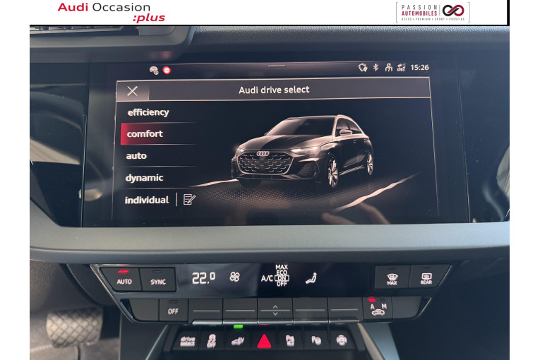 AUDI A3 Sportback TFSI e Hybride rechargeable 204 S tronic 6 occasion Sausheim 14