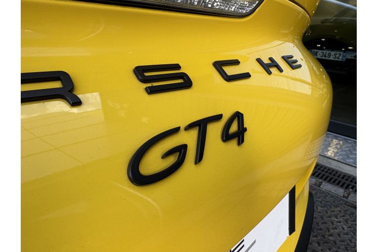 PORSCHE Cayman GT4 3.8i 385 occasion Chenôve 40