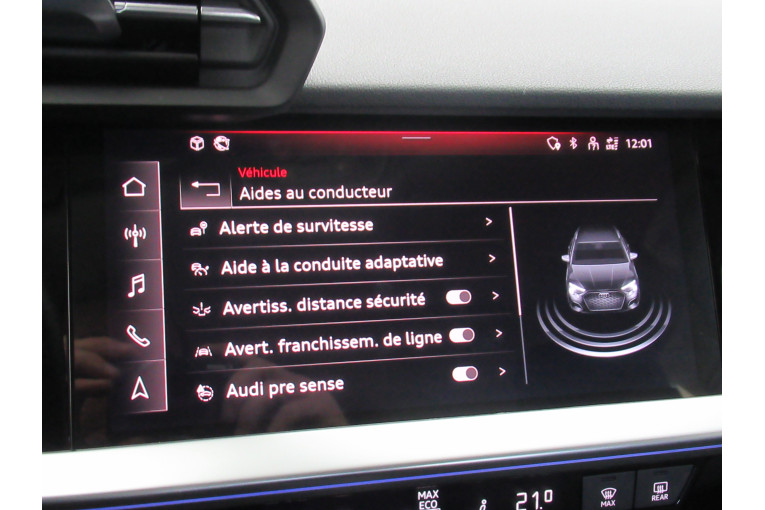 AUDI A3 Sportback 35 TFSI Mild Hybrid 150 S tronic 7 occasion Épinal 21