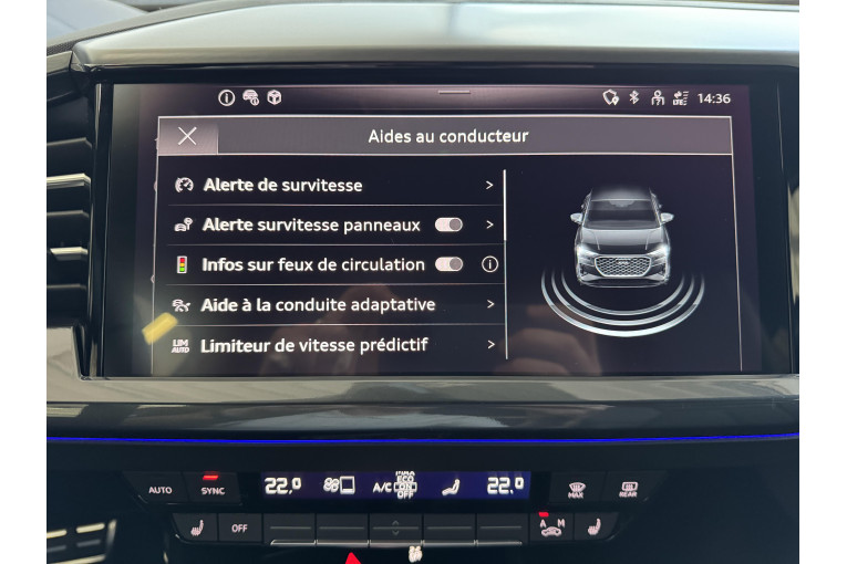 AUDI Q4 e-tron Sportback 45 285 ch 82 kWh occasion Sausheim 29