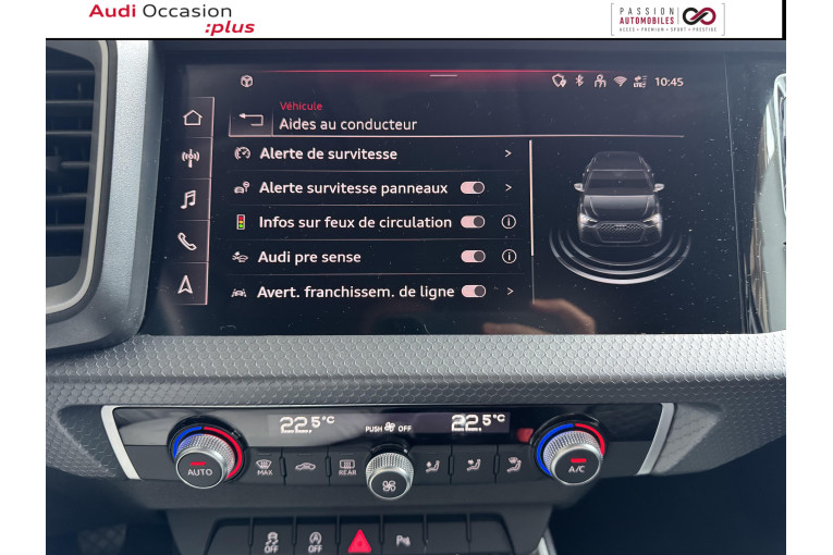 AUDI A1 Sportback 30 TFSI 116 ch BVM6 occasion Sausheim 13