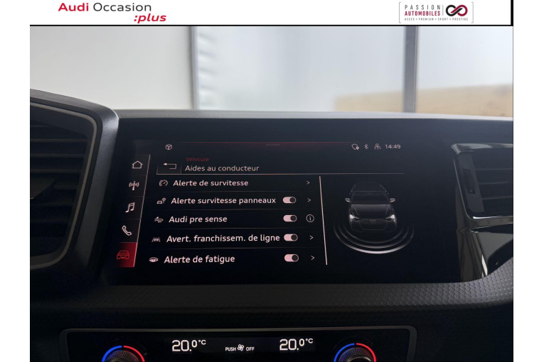 AUDI A1 Sportback 30 TFSI 116 ch S tronic 7 occasion Sausheim 8
