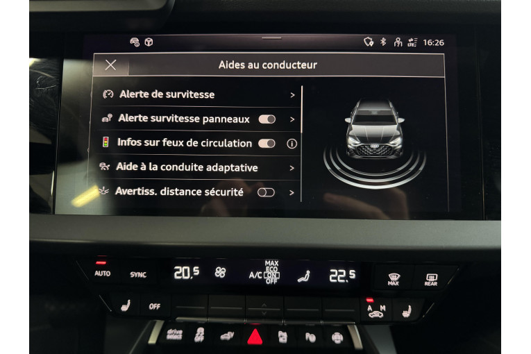 AUDI A3 Sportback TFSI e Hybride rechargeable 204 S tronic 6 occasion Sausheim 31