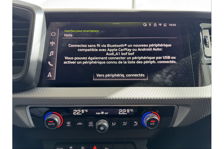 AUDI A1 Sportback 35 TFSI 150 ch S tronic 7 occasion Sausheim 23