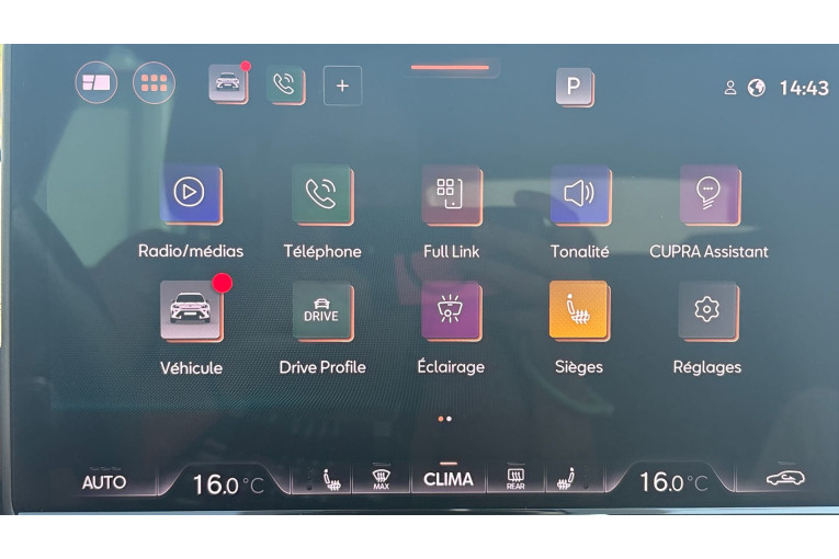 CUPRA Formentor 1.5 eTSI Hybrid 150 ch DSG7 occasion Illzach 12